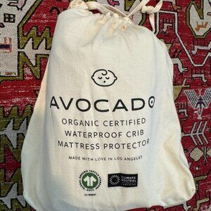 Avocado waterproof crib mattress protector